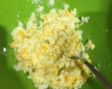 レンジで簡単☆キャベツの卵サラダ作り方4写真
