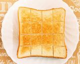 朝食☆塩シナモンはちみつトースト作り方2写真