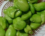 旨い！空豆・豆腐の餡掛け(*´╰╯`๓)作り方1写真