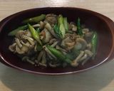 ホタテとアスパラきのこのバター醤油作り方3写真