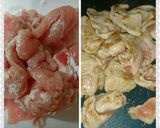 旨い！空豆・豆腐の餡掛け(*´╰╯`๓)作り方2写真
