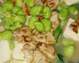 旨い！空豆・豆腐の餡掛け(*´╰╯`๓)作り方4写真