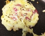 某大学カフェのモーニングのホットサンド作り方2写真