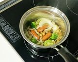 スープジャーのお弁当(簡単洋風スープ)作り方2写真