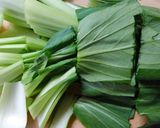作り置きにも♪チンゲン菜ときのこの甘酢煮作り方3写真
