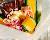 彩り野菜でミックスブーケサンド☆作り方7写真