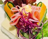 彩り野菜でミックスブーケサンド☆作り方6写真