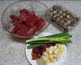 お肉おかず(ジャンジョリム)作り方1写真
