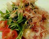 水菜たっぷり～♡わさび味の冷やっこ作り方7写真