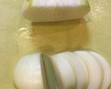 豚肩ロースのパン粉焼き、レンズ豆添え作り方2写真