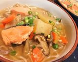リメイク）石狩汁　⇒　石狩鍋焼きうどん♪作り方7写真