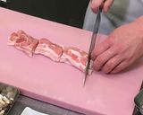 豚肉と菜の花のマヨネーズ炒め作り方2写真