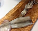 丸ごとスルメイカの天ぷら作り方3写真