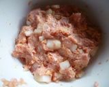 新玉ゴロゴロ♡生姜焼きハンバーグ♪作り方3写真