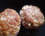 新玉ゴロゴロ♡生姜焼きハンバーグ♪作り方4写真