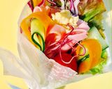 彩り野菜でミックスブーケサンド☆作り方9写真