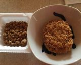 お豆腐屋さんのメンチカツの納豆のせ作り方1写真