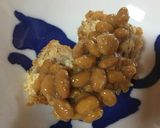 お豆腐屋さんのメンチカツの納豆のせ作り方3写真