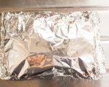 深谷ねぎと鶏もものホイル蒸し作り方3写真