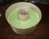 抹茶のシフォンケーキ。作り方8写真