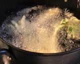 山ウドと菜花の天ぷら 梅昆布塩添え作り方5写真
