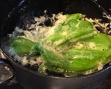山ウドと菜花の天ぷら 梅昆布塩添え作り方6写真