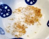 山ウドと菜花の天ぷら 梅昆布塩添え作り方7写真
