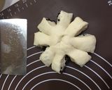 手ごね☆バター無☆チョコチップのお花パン作り方14写真