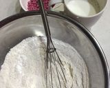 手ごね☆バターなし☆苺の粒ジャム入りパン作り方1写真