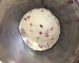 手ごね☆バターなし☆苺の粒ジャム入りパン作り方7写真