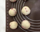手ごね☆バターなし☆苺の粒ジャム入りパン作り方10写真