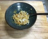 ♫春爛漫♫ブリと新玉葱のなめろう作り方4写真