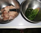ブリとほうれん草のおろし煮作り方1写真