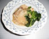 ブリとほうれん草のおろし煮作り方4写真