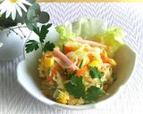 春野菜の塩揉みサラダ作り方3写真