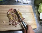 ♫春爛漫♫ブリと新玉葱のなめろう作り方7写真