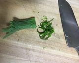 ♫春爛漫♫ブリと新玉葱のなめろう作り方10写真