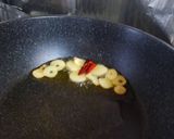 しめじと塩昆布のペペロンチーノ♪作り方4写真
