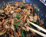 【作り置き】焼肉のタレで白滝チャプチェ風作り方4写真