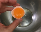 卵1個で巣ごもり風目玉焼き 雲仕立て作り方1写真