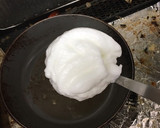 卵1個で巣ごもり風目玉焼き 雲仕立て作り方6写真