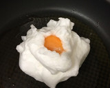卵1個で巣ごもり風目玉焼き 雲仕立て作り方8写真