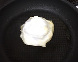卵1個で巣ごもり風目玉焼き 雲仕立て作り方11写真