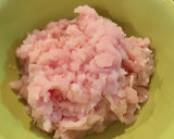 鶏ときのこのふんわり和風ハンバーグ作り方3写真