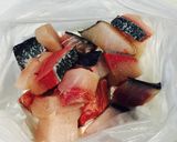 ぶりチリ♡ぶりとトマトのケチャップ炒め♡作り方4写真