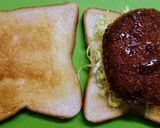 ☆簡単・美味☆春キャベツのコロッケサンド作り方6写真