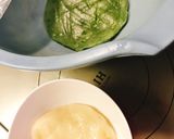 ヨモギで草だんごイチゴ大福作り方5写真