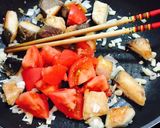 ぶりチリ♡ぶりとトマトのケチャップ炒め♡作り方15写真