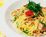 さば缶で♡さばと梅しその冷製パスタ♡作り方6写真