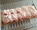 桜餅風モンブランタルト作り方26写真